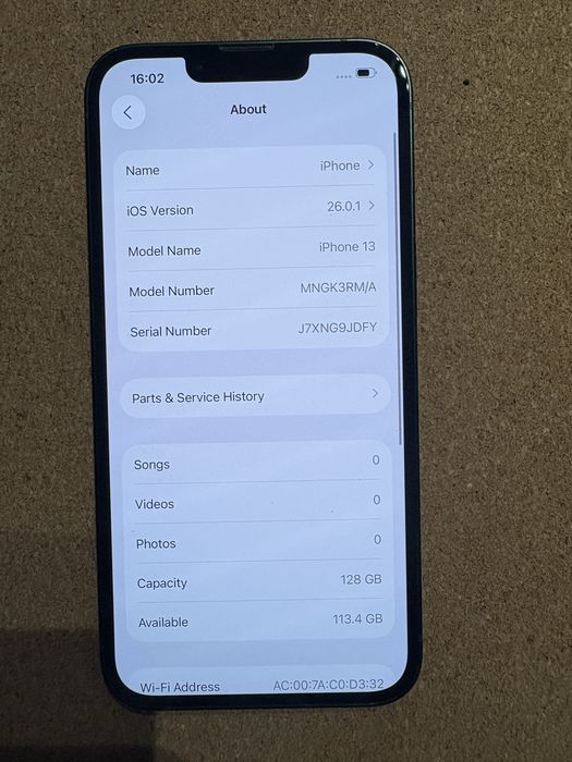 Apple Iphone 13 128 Gb ID-XXL5990