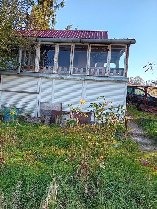 Grădină cu cabană