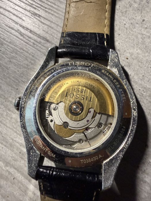 Vând ceas Tissot T-One Automatic — geam safir, cadran negru