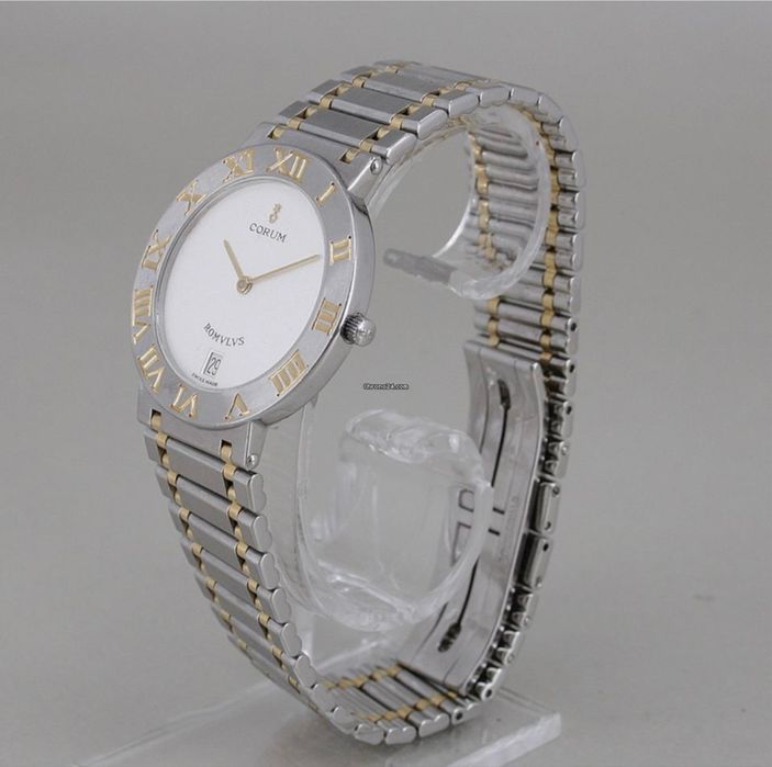 Corum Romvlvs 31,5mm Steel/18k Gold Quarz