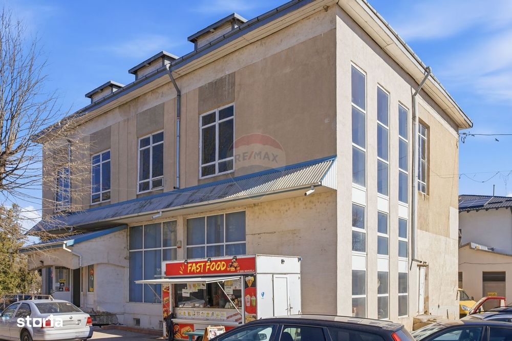 Clădire Comercială S+P+1E – Central, Flamanzi (Botosani)