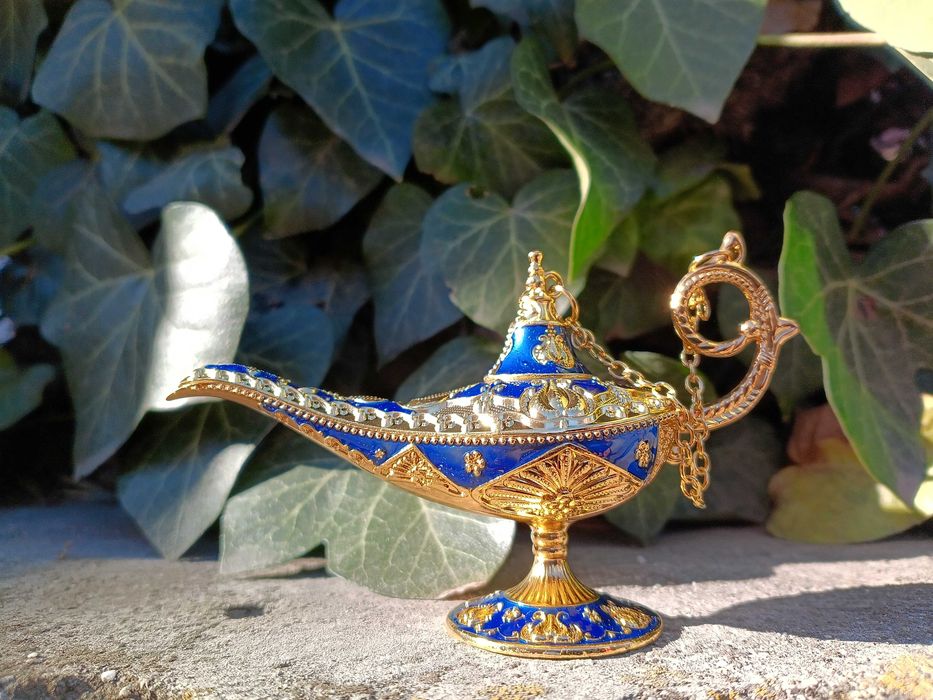 Лампата на Аладин" , метални , може да се използват за ароматни масла.