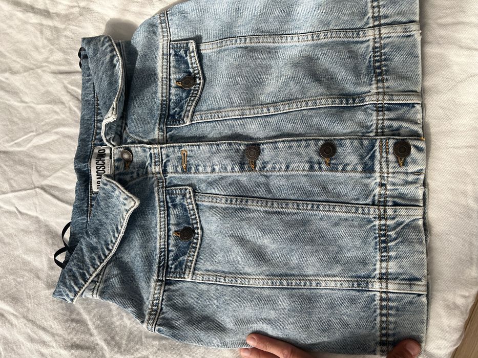 Moschino & HM дънкова пола ХS размер