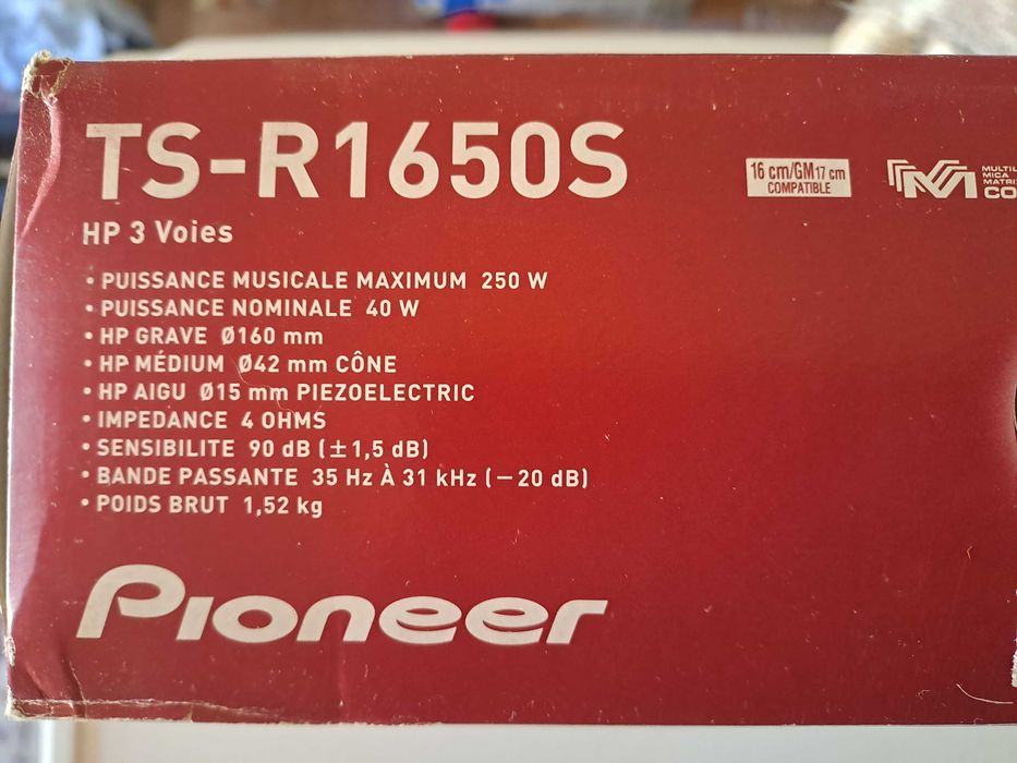 Pioneer TS-R1650S