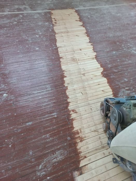 Шлифовка пол паркет и ламинат ремонт лакировка палировка пол кокиш