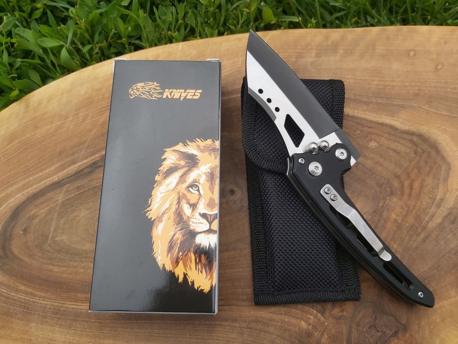 Сгъваем нож LION KNIVES с текстилен калъф