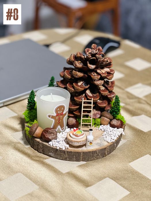 Ръчно изработени свещи от естествени материали - различни модели