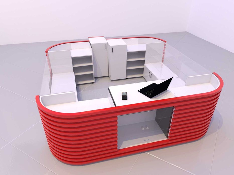 Продавам търговско оборудване КИОСК