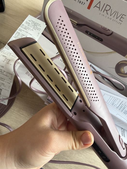 Преса за коса Remington Airvive 2 в 1
