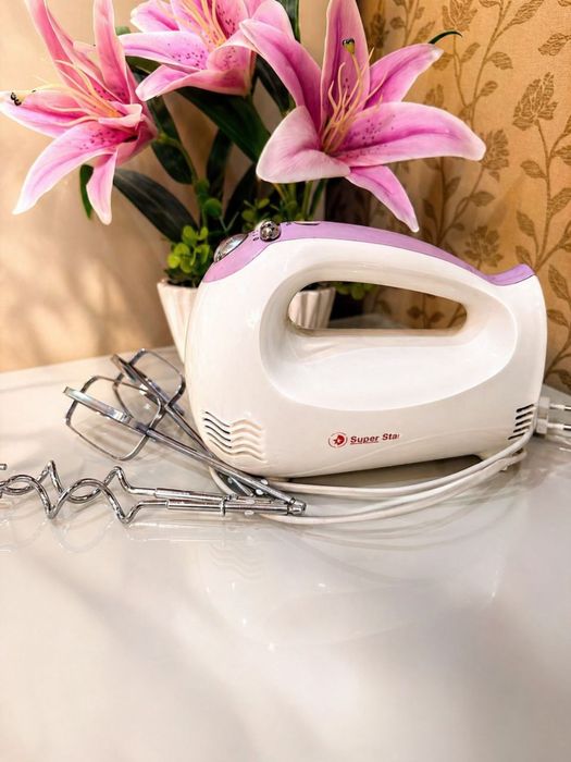 Миксер Super Star в отличном состоянии + насадки