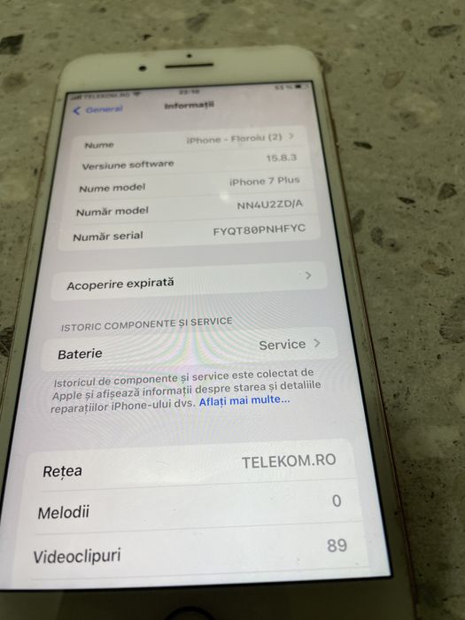 Iphone 7 plus  schim