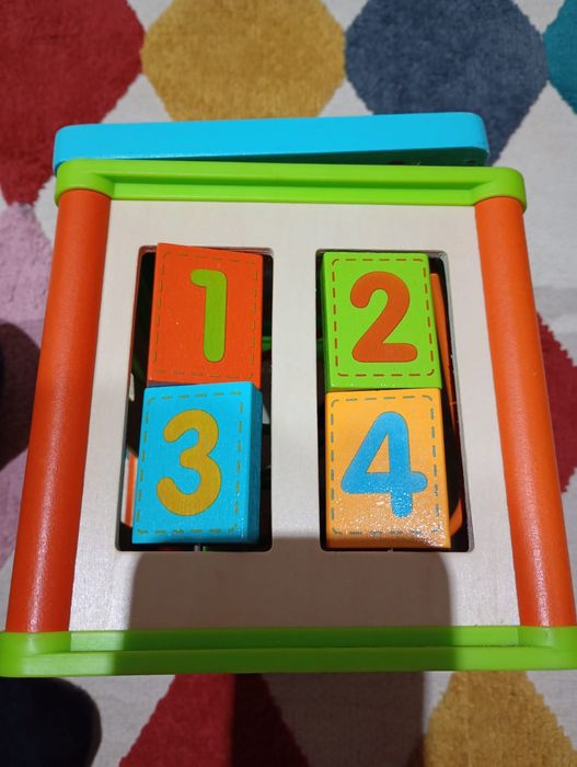 Cub din lemn pentru copii