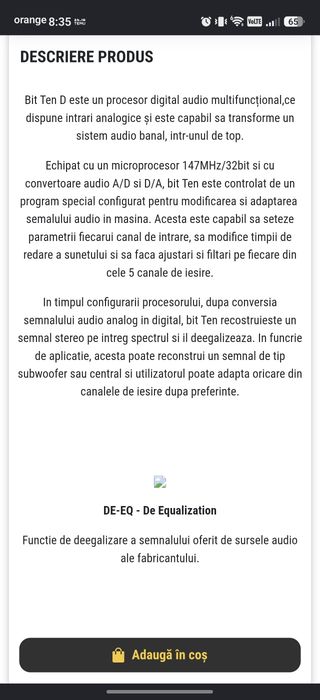 Procesor de sunet DSP Audison bitTen