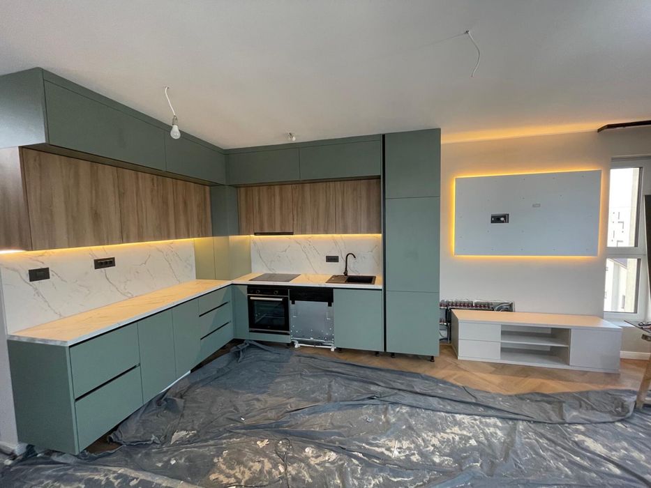 2 camere mobilat, bloc nou, vedere lac si mare, Mamaia Nord