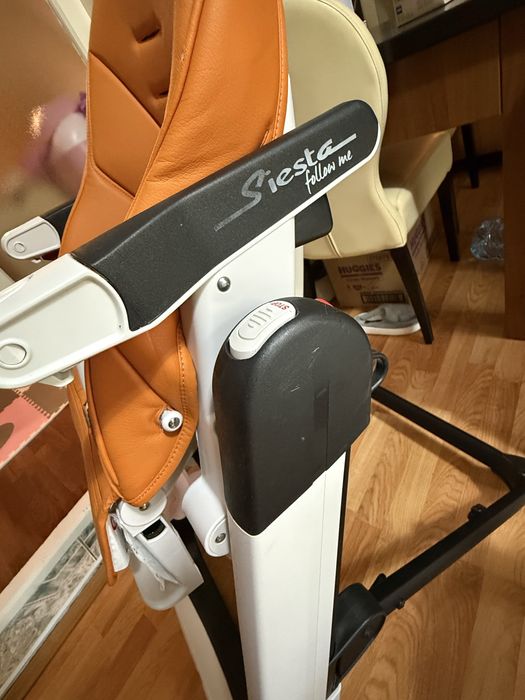 Scaun bebelus 2 in 1, Peg perego Siesta Follow me, orange
