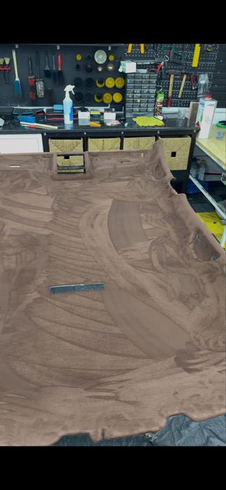 Plafon Volkswgen Skoda Audi Seat Opel alcnatara material textil stalpi