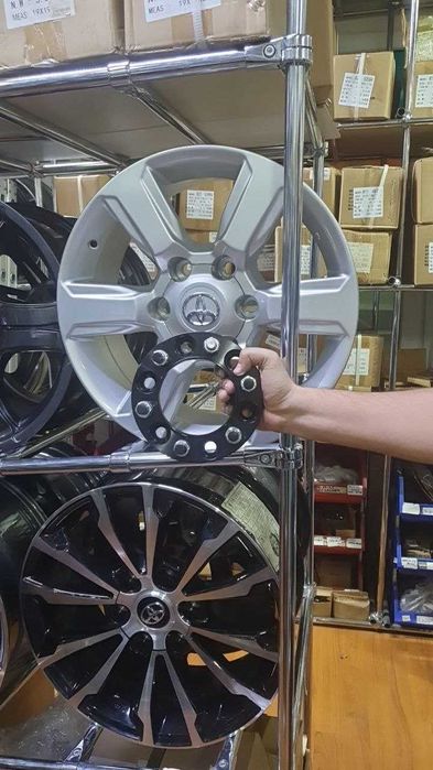 Ступичные проставки на Прадо