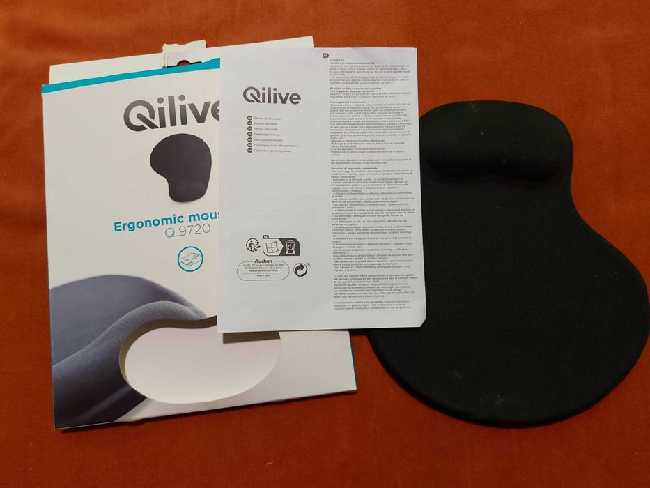 Mouse pad ergonomic model Qilive Q9720, material textil