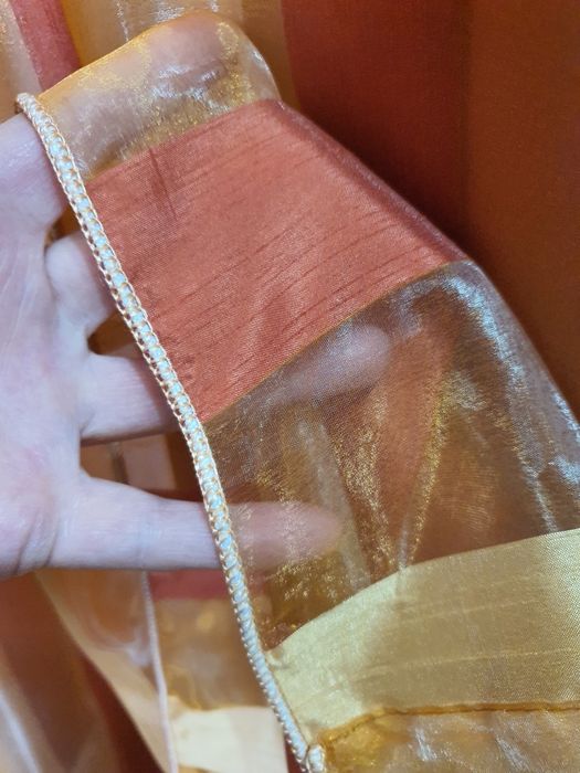 Прозрачно перде органза