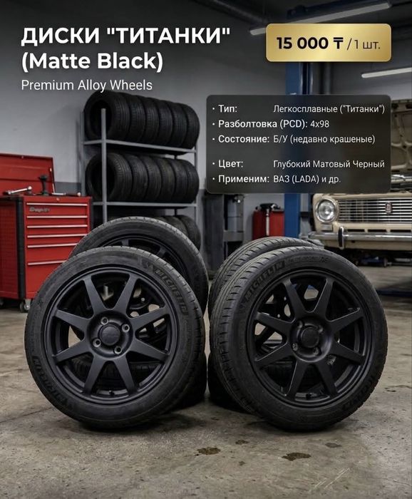 Титановые Диски R14