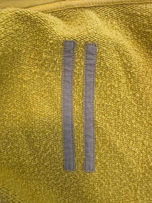 Rick Owens Drkshdw Yellow Zip-Up Mountain Hoodie Lemon