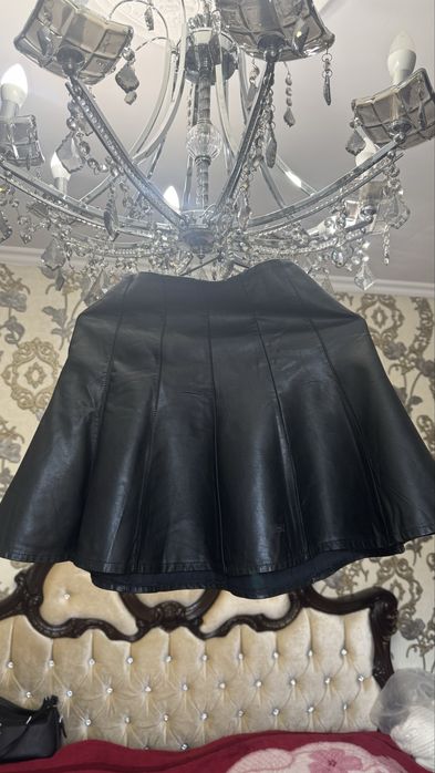 Продам кожаную юбку