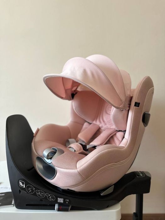 Cybex Sirona T I-Size Plus Peach Pink с база Base T.