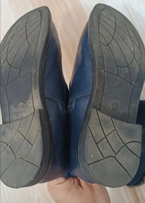 Cizme îmblănite , Nr 34, branț 20 cm