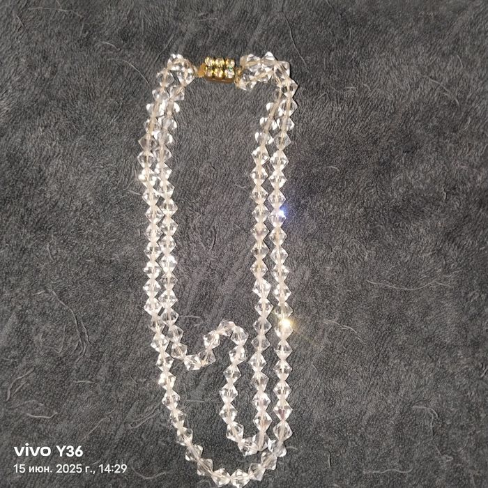 Бусы из горного хрусталя, СССР