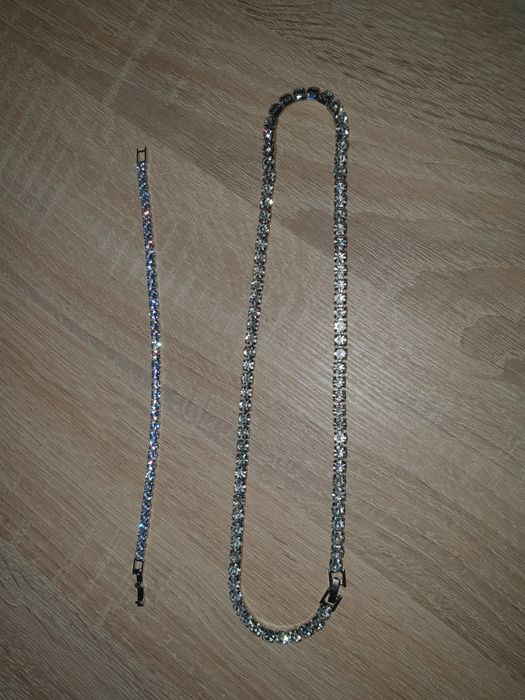 Vând set bratara+lanț tennis