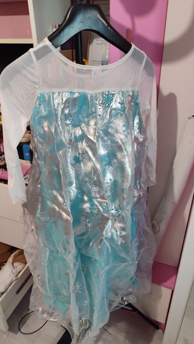 Рокля Елза карнавален костюм