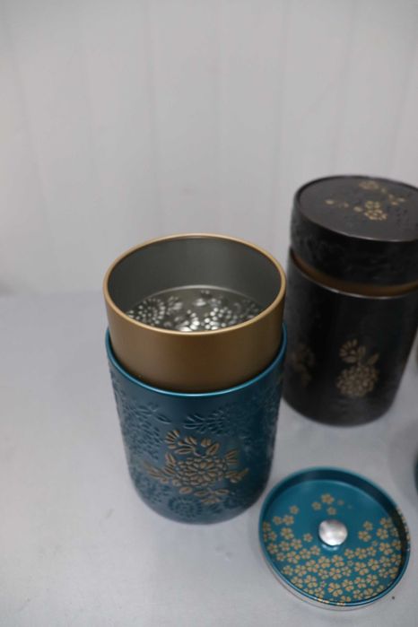 EIGENart Комплект метални кутии за подправки и чай – 3 броя x 150ml