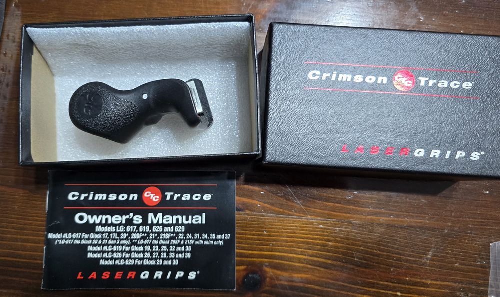 Crimson trace laser