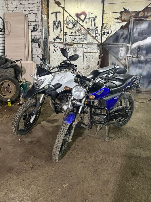 Мотоцикл на полном ходу