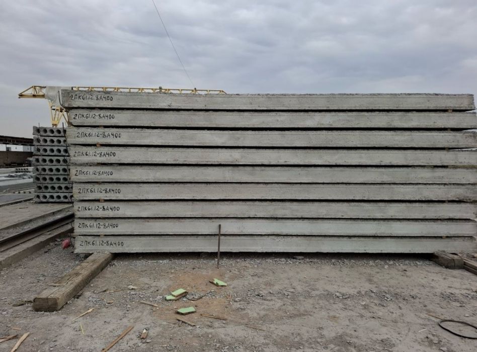 Бетон плиталар хохлаган размерда