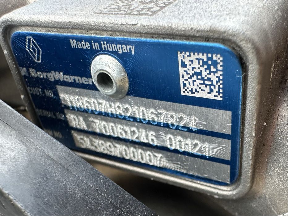 Turbo / Turbina Nissan / Mercedes / Renault 1.6DCI H821067824