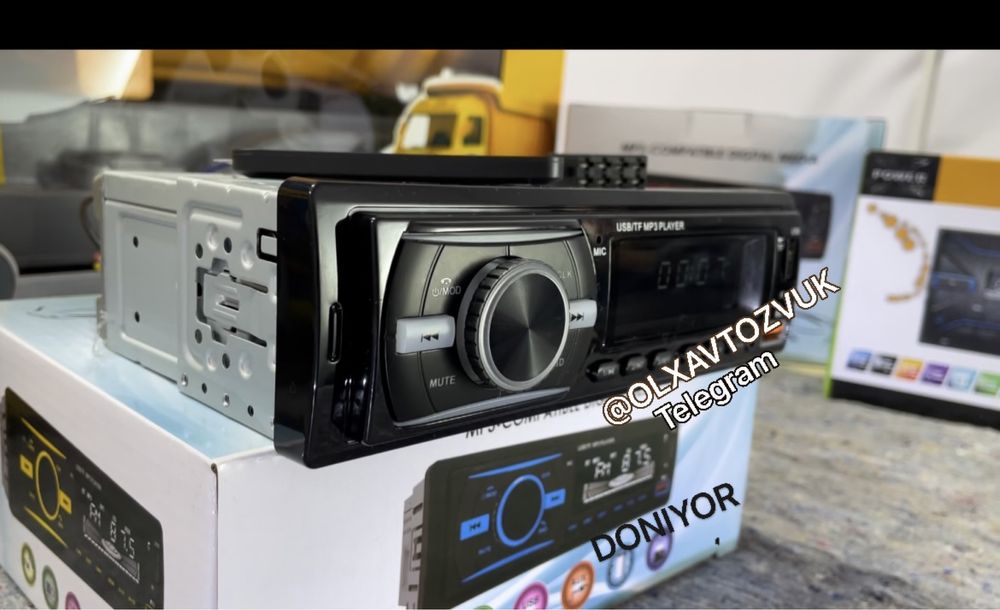 Pioneer avto mafon yangi Blutus usb aux radio universal  ovozi 63 gach