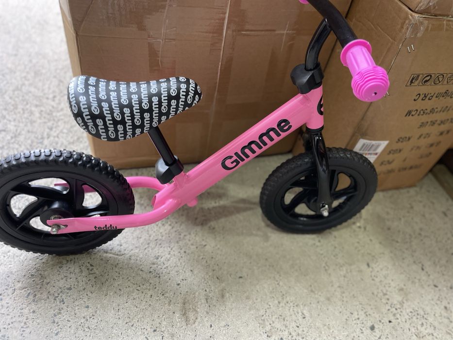 Bicicleta copii fara pedale Teddy 11 inch 3-6 ani inaltime 85-110 cm