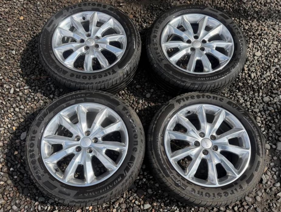 Jante Originale Jeep 5x110 cu anvelope de vara Firestone 225/55R18