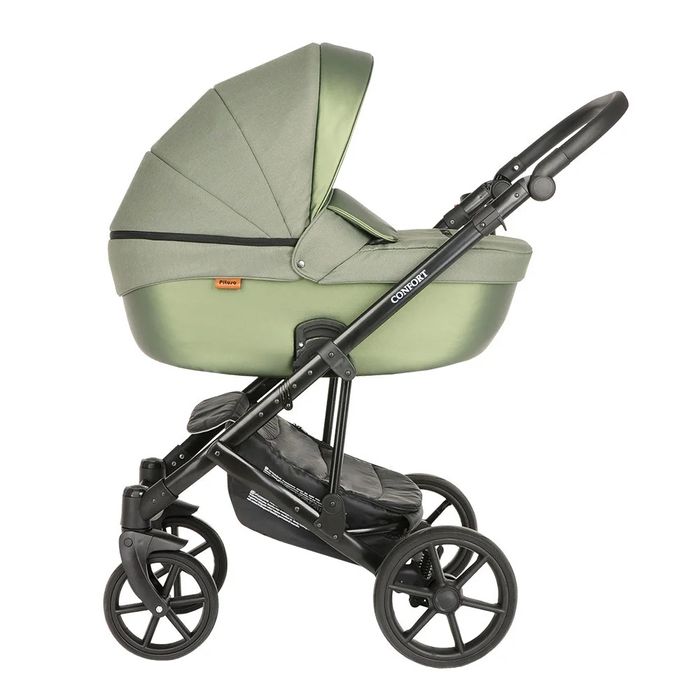 Коляска PITUSO 2 в1 CONFORT Олива+Кожа
