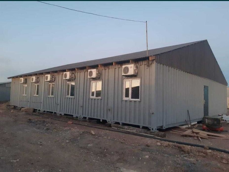 Модульные здания, Вахтовый поселок, Блок модуль,