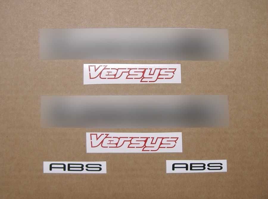 Стикери Kawasaki 650 Versys 2007г.-2014г. лепенки кавазаки версис