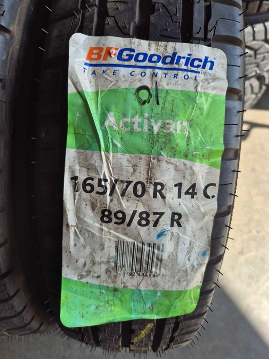 2 Anvelope de VARA - 165/70/14C 89/87R - BFGoodrich Activan - NOU - DOT 2010 !