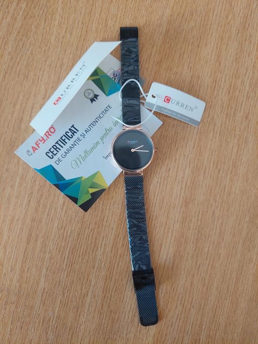 Ceas damă Curren negru