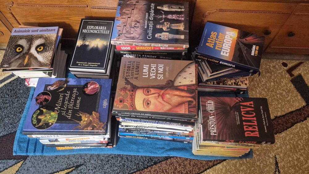 Vand carti noi din colectia Reader's Digest si carti mai vechi