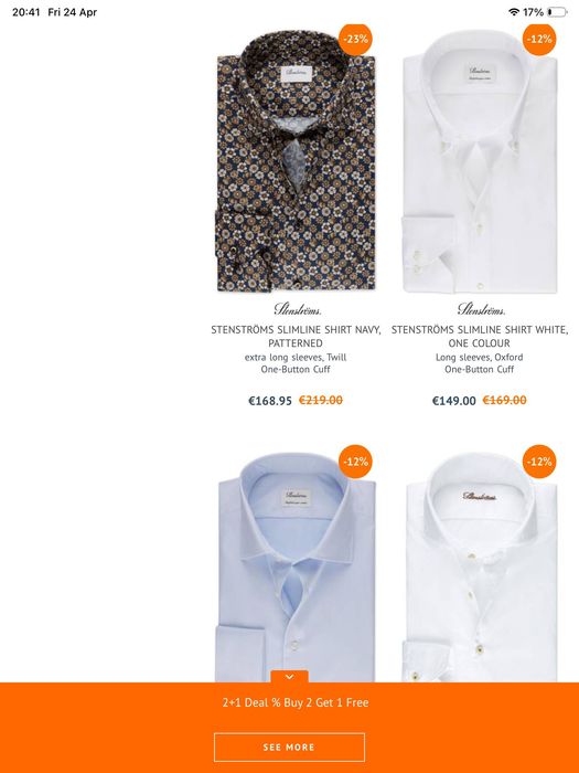 Stenstrems-оригинална риза 50 л