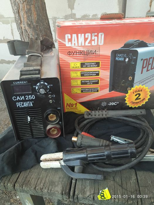 сварочный инвертор Ресанта 250