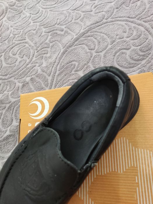 Кожаные мокасины 33р