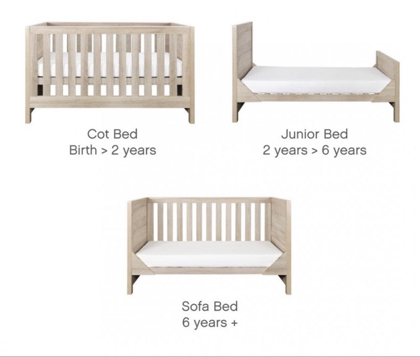 Pătuț evolutiv Tutti Bambini Modena