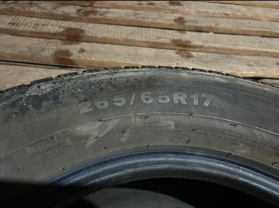 Triangle 265/65 r17 шипованный